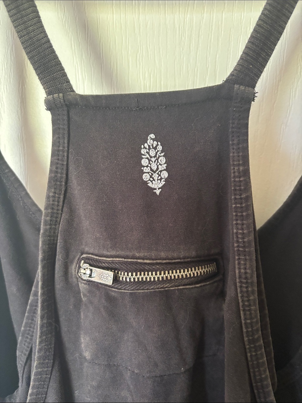 Free People Black Hotshot Mini Dress with Front Pockets - Picture 5 of 8